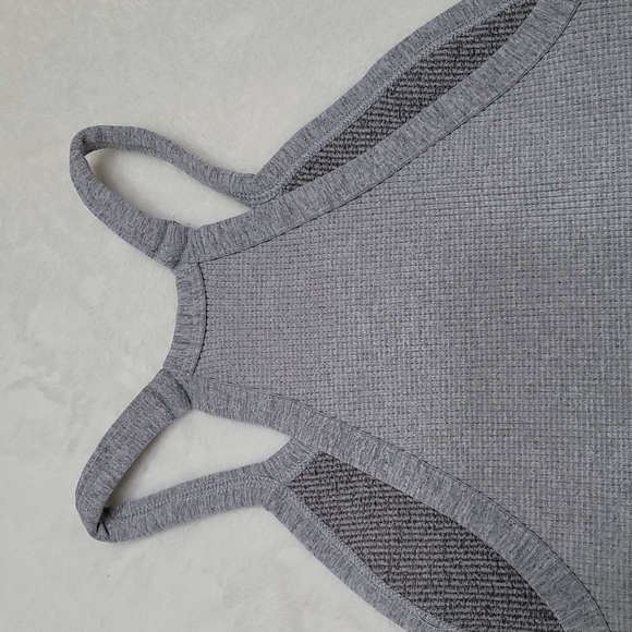 FP Movement Happiness Runs Cropped Ribbed Tank Top Heather Grey X-small/Small - Picture 10 of 14